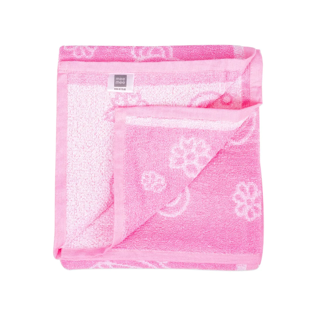 Mee Mee Soft Absorbent Bamboo Cotton Baby Towel | Reversible Baby Towel  with Quick Absorb