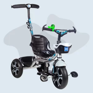 Mee Mee Premium Baby Tricycle with Adjustable Parent Handle & Cushioned Seat