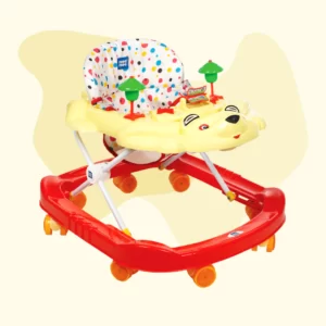Mee Mee Simple Step Baby Walker with Musical Activity Tray & Attractive Design