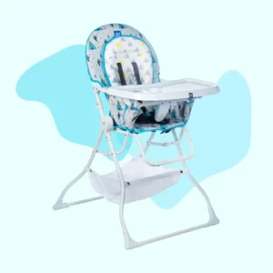 Mee Mee Ultra Sleek Portable Baby High Chair with Adjustable Feeding Tray