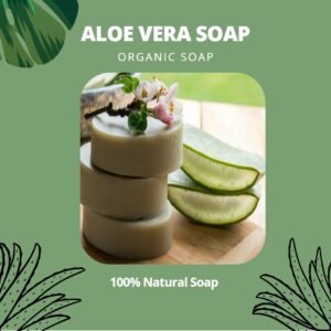 organic aloe vera soap