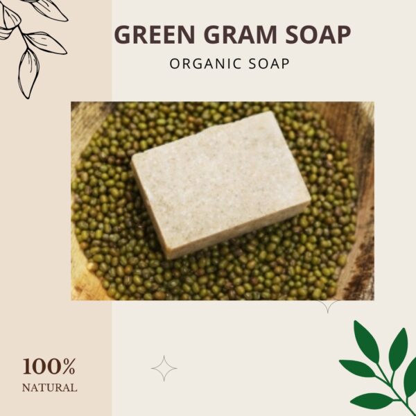 organic green gram soap